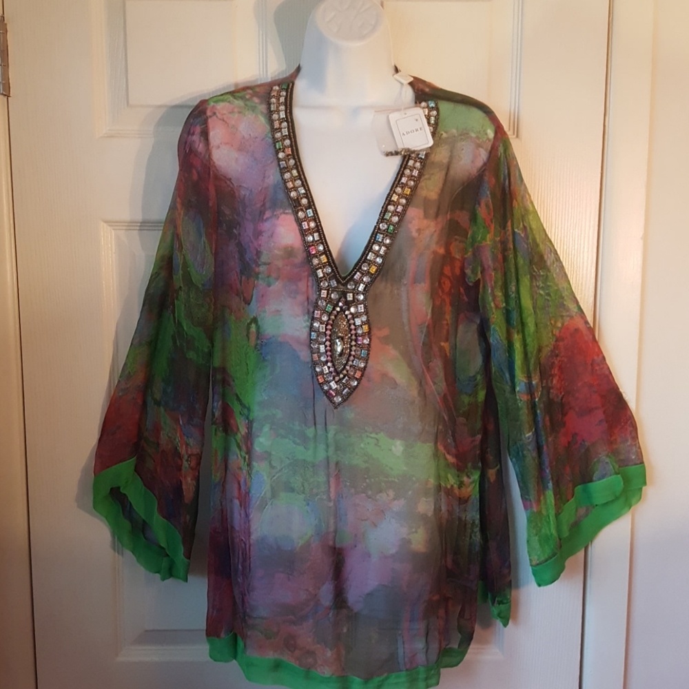 *NEW* SHEER TOP.
